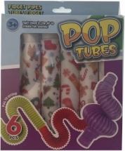 Fidget-Rohr mit Lichteffekt