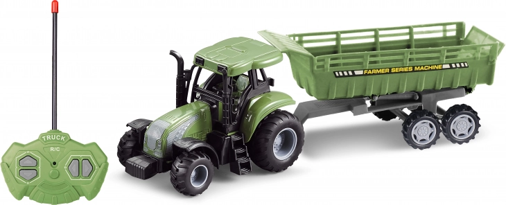 Traktor mit Anhänger mit Fernsteuerung 37 cm