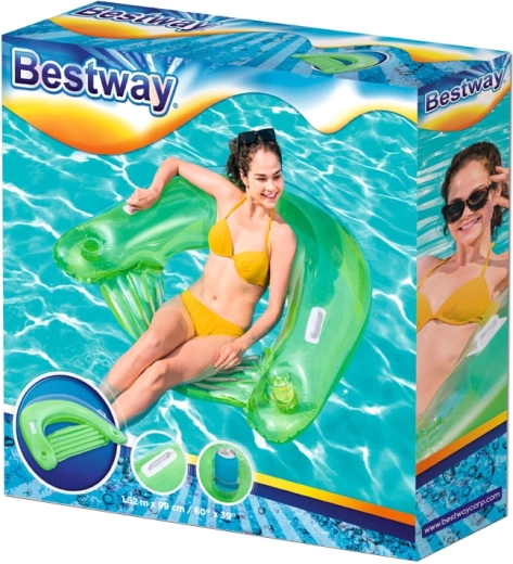 Aufblasbarer Wassersessel BESTWAY, grün – Rot