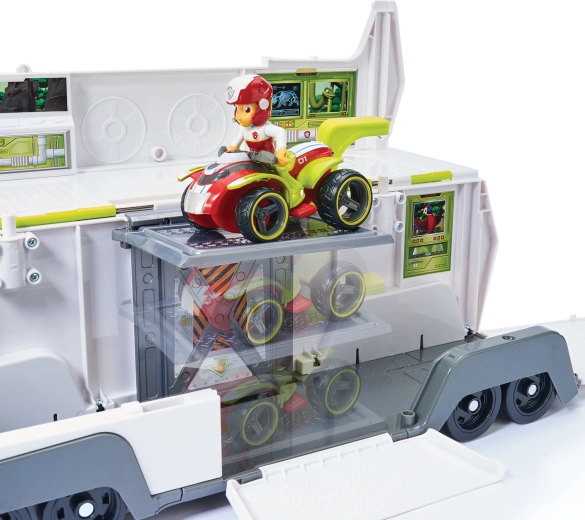 Aufzug für Ryder und sein ATV