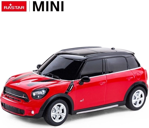 Rastar Mini Cooper S Countryman RC Auto 1:24 rot - 1 Stück