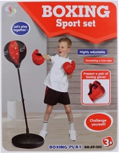 Kinder-Boxset mit höhenverstellbarem Boxball