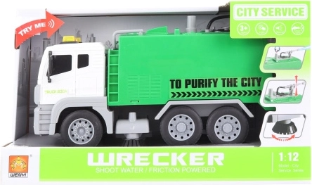 Batteriebetriebener Spritz-Tankwagen für Kinder