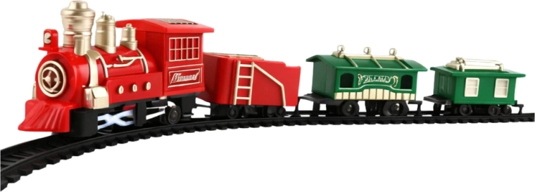 Komplettes 13-teiliges Set mit mehreren Waggons