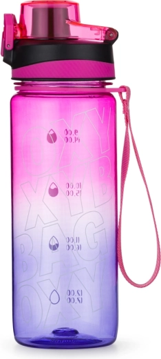 Tritan-Wasserflasche OXY Life 800 ml Ombre Fuchsia