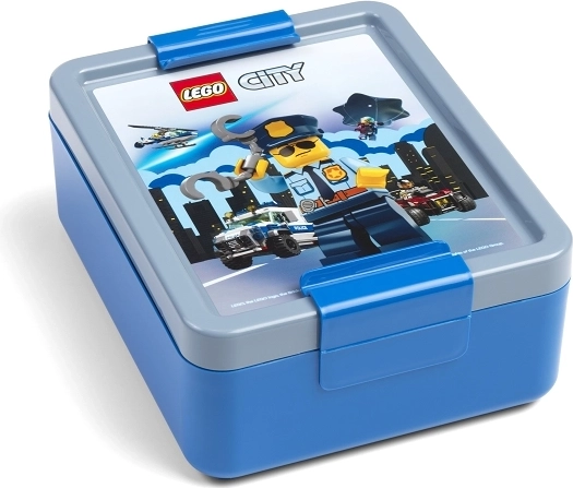 Lego City Pausenbox blau