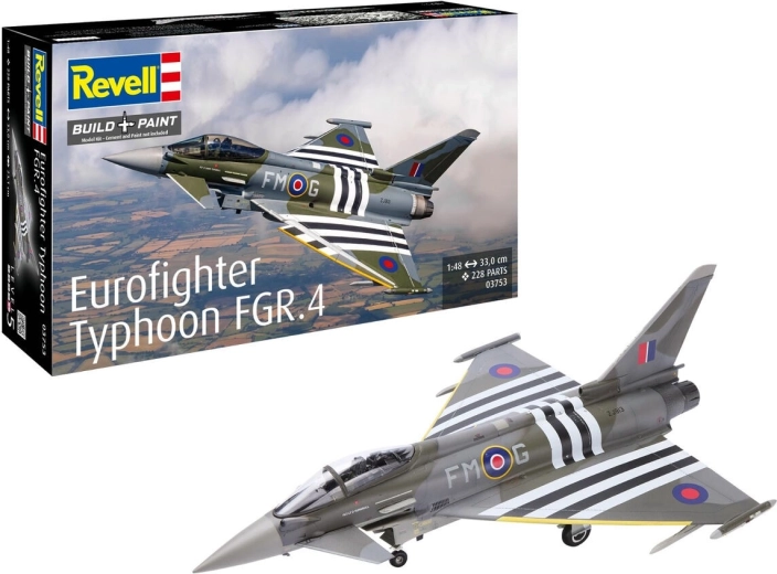Plastikmodellflugzeug Eurofighter Typhoon FGR.4 1:48