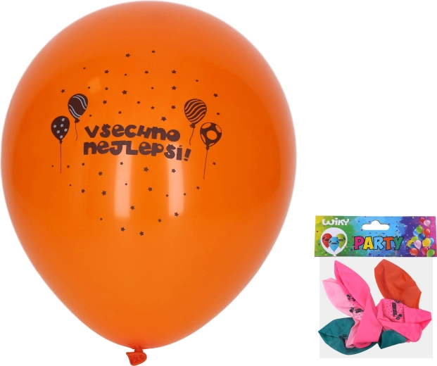 Aufblasbare Luftballons „Alles Gute“ 30 cm – 5 Stück