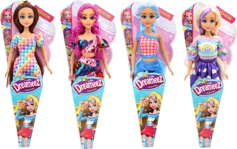 Dreameez-Puppe im Tütenkegel 29 cm