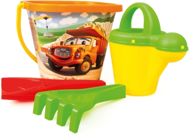 4 Teile zum Spielen im Sand und am Wasser