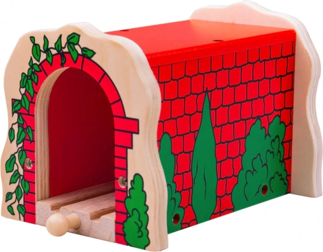 Hölzerner gemauerter Tunnel für Eisenbahnen