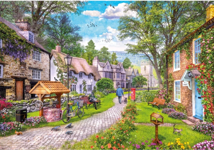 GIBSONS Puzzle „Augenblick der Ruhe“ – 500 Teile