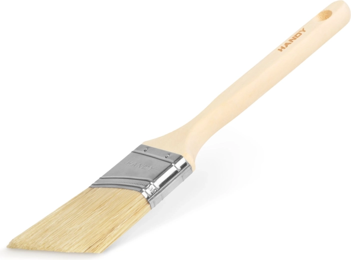 Flacher Malerpinsel mit Holzgriff, 63 mm