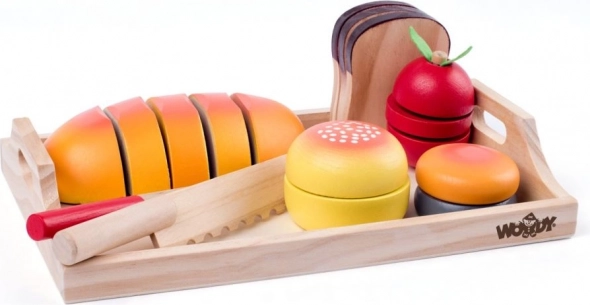 Holzfrühstücks-Schneideset