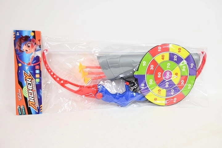 Kinder-Bogenset mit Zielscheibe und 3 Pfeilen, 51 cm