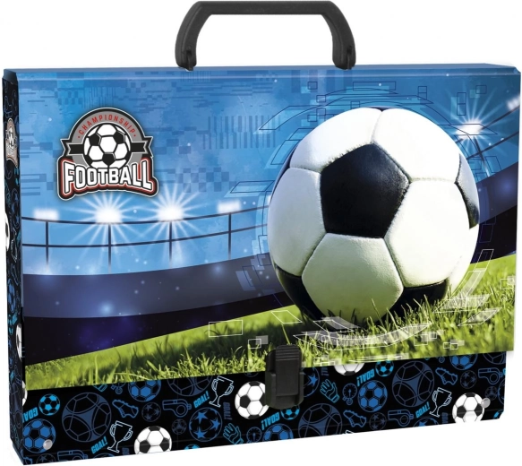 Derform Dokumentenkoffer mit Fußballmotiv