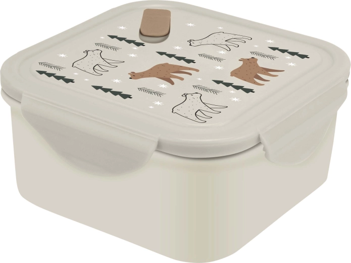 Kunststoff‑Lunchbox mit Ventil Kitchisimo 1200 ml Bär