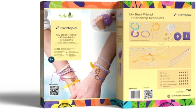 Kraftopia Freundschaftsarmbänder – Kreativ-Set