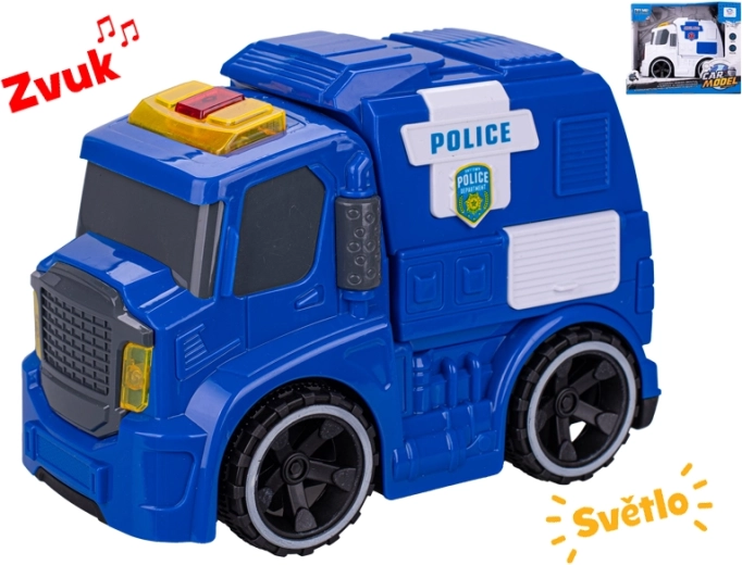 Rettungsfahrzeug mit Licht und Sound 19 cm