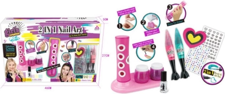 Nageldesign-Set 2 in 1