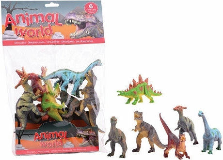 Dinosaurier – Set mit 6 Stück