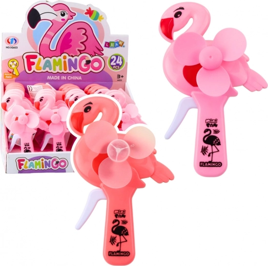 Handventilator Flamingo – rosa