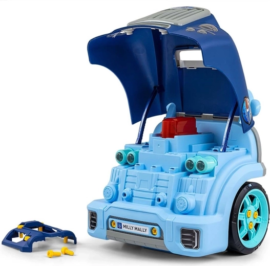 Werkzeugset und abnehmbare Räder