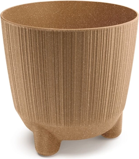 Blumentopf Ryfo Eco Wood 19,5 cm Naturo