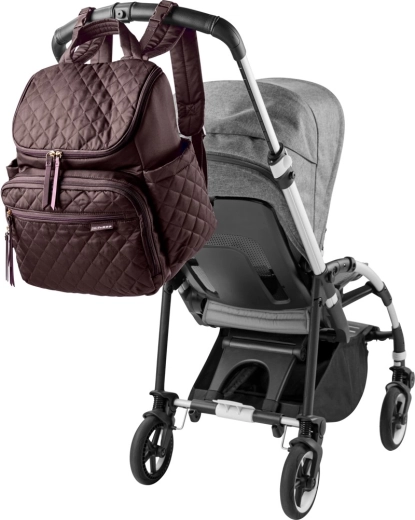 Komfort auf dem Rücken und am Kinderwagen