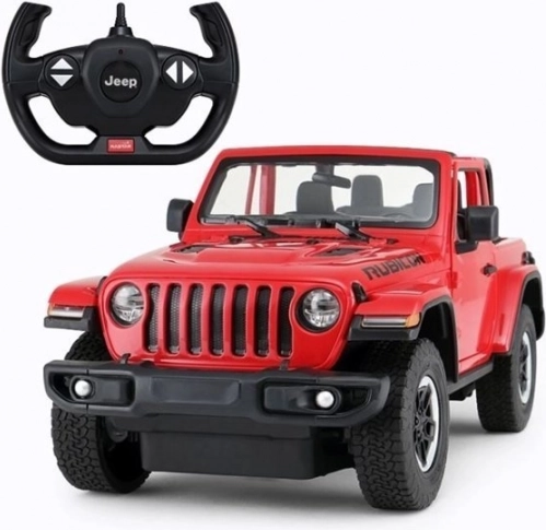 Ferngesteuertes Auto Jeep Wrangler Rubicon 1:14 Rastar – Rot