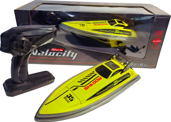 R/C Rennboot Shadow 35 High Speed 1:16 gelb/schwarz
