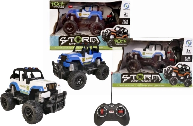RC-Geländepolizeiauto