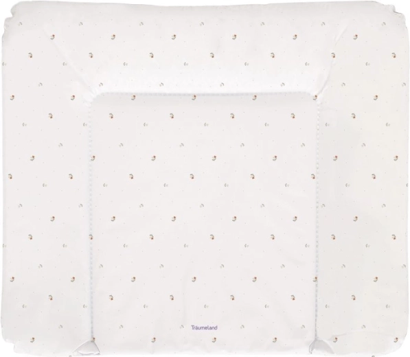 Träumeland Wickelauflage Fiore beige 75 × 85 cm