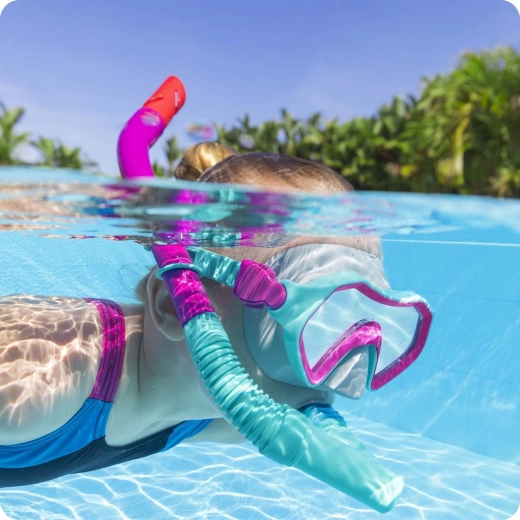 Bequemer und dichter Sitz der Maske