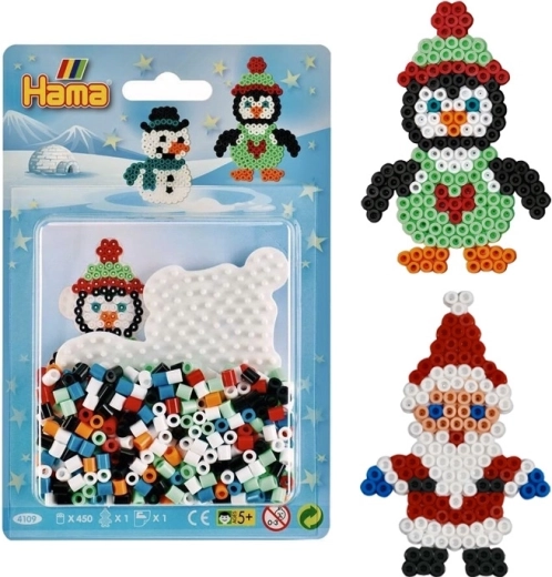 Bügelperlen-Set Pinguin