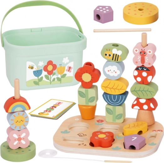 Holzlernbox 5-in-1 Magic Garden von Tooky Toy