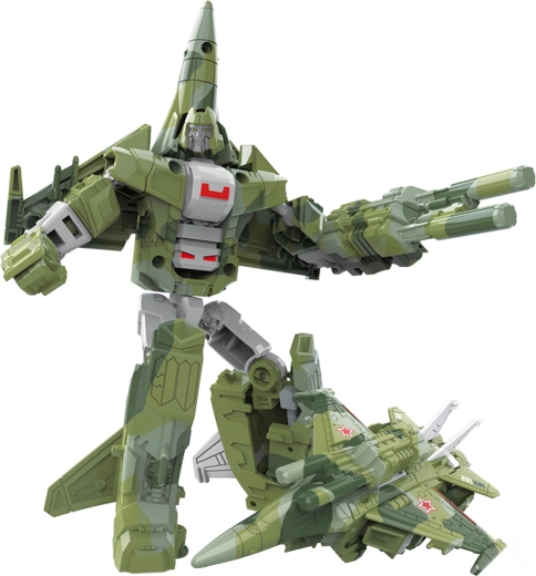 Transformierbarer Roboter und Jäger