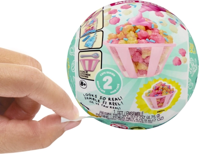 Zubereiten, aushärten und ausstellen – Mini-Essen, das echt aussieht