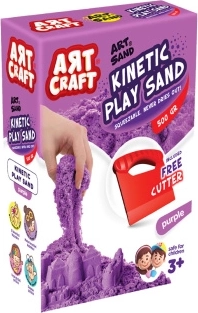 Art Craft kinetischer Sand lila 500 g