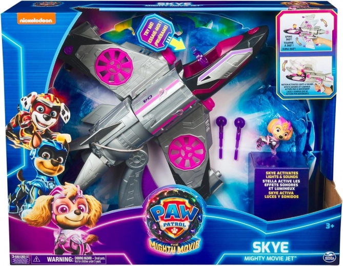 Interaktives Flugzeug mit Skye – PAW Patrol: Der Mighty Kinofilm