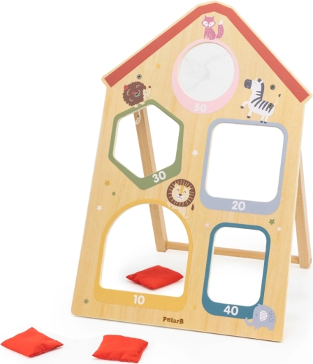 Viga PolarB Holz-Wurfspiel auf Ziel