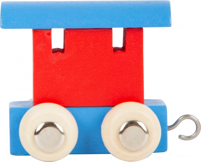 Small Foot bunter Waggon für Holzeisenbahnen