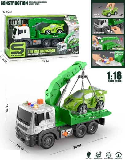 Abschleppwagen mit Sound und Abschleppauto