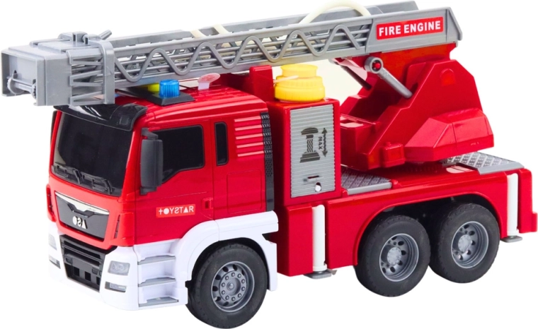 Ausziehbare Leiter und drehbarer Ausleger 360°