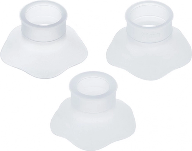Canpol babies Ersatz-Silikoneinsätze 17/19/21 mm für die SmartSense Milchpumpe