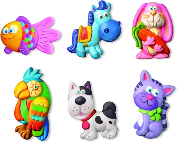 Herstellung und Malen von Kuscheltieren - Kreativset