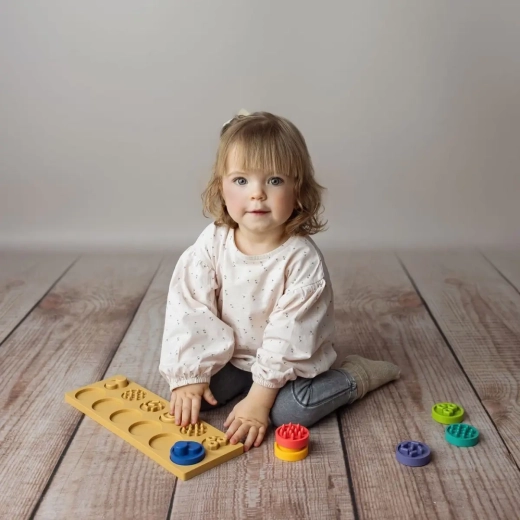 Leicht zu greifen und Förderung der Feinmotorik