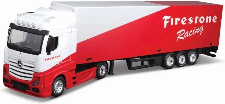 Metalllastwagen Bburago 1:43 Volvo FH16 Globetrotter 750 XXL mit Auflieger
