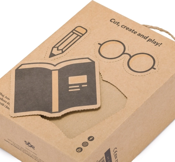 Kreative Eco-Verpackung mit Accessoires