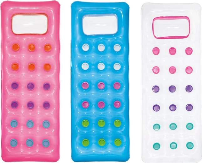 Aufblasbare Strandliege mit Fenster 188 × 71 cm – blau